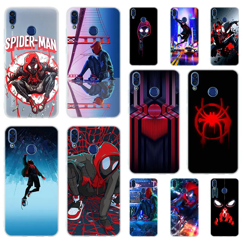 

Marvel Spider Man Soft TPU Case Cover For Huawei Honor 9 10 Lite 6X 7X 8X Max 7A 5.7inch 8A 8C V20 PLAY 9i