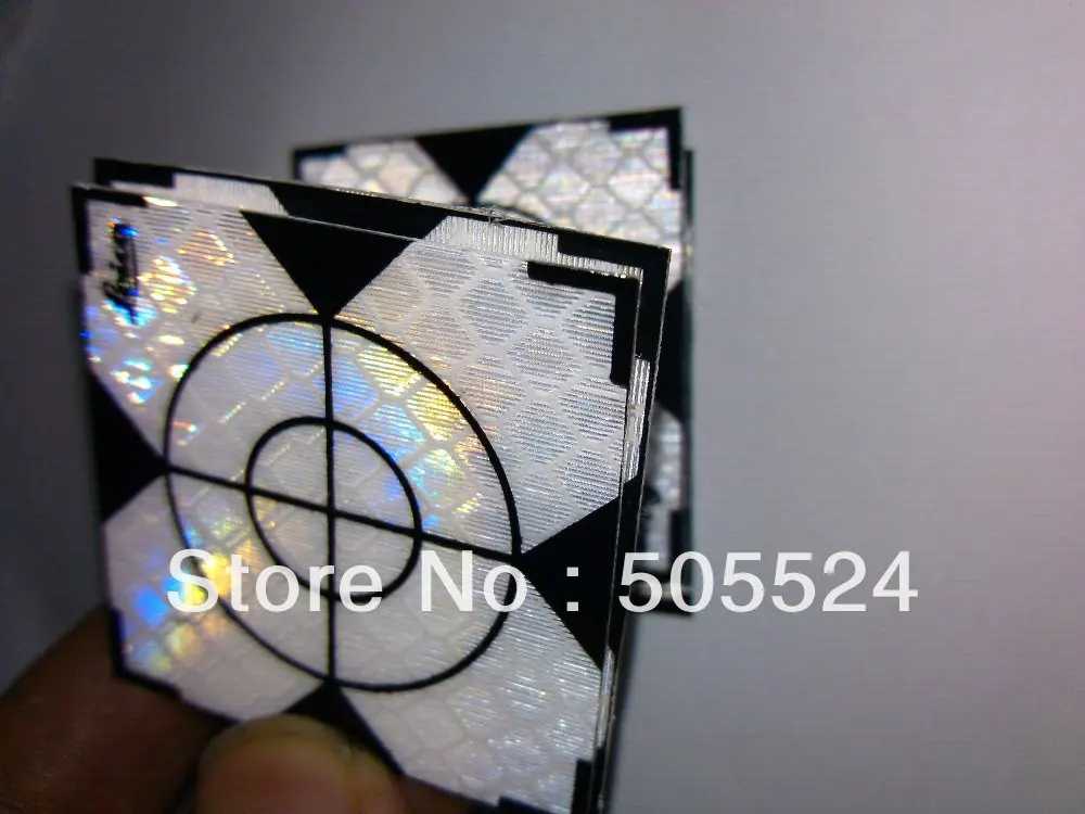 

NEW 100PCS Total Station Reflector Total Station reflective 40-40mm