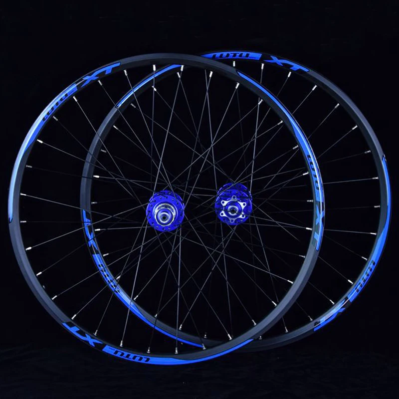 Perfect modeng bicycle wheelset MTB mountain bicycle front 2 rear 4 sealed bearings disc wheels 26 27.5 29er wheelset rim 14