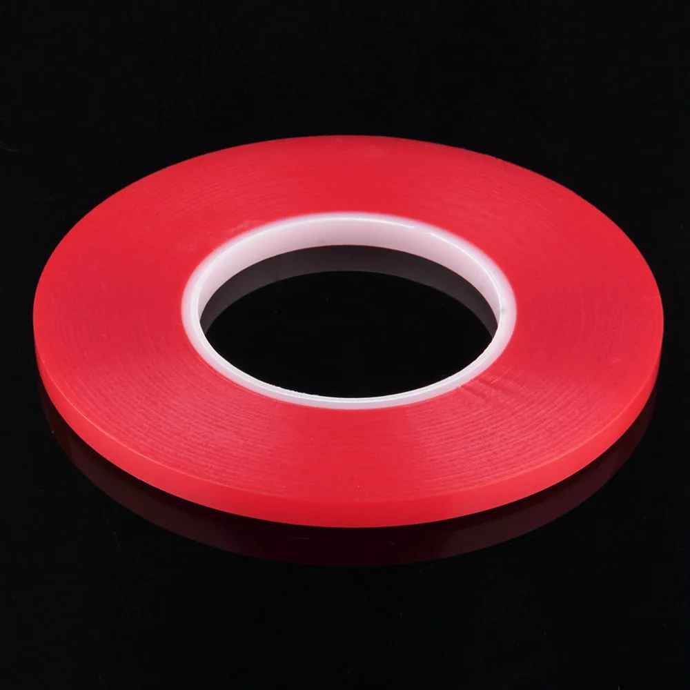 50M 8MM Strong Acrylic Adhesive Clear Double Sided Tape Heat Resistant