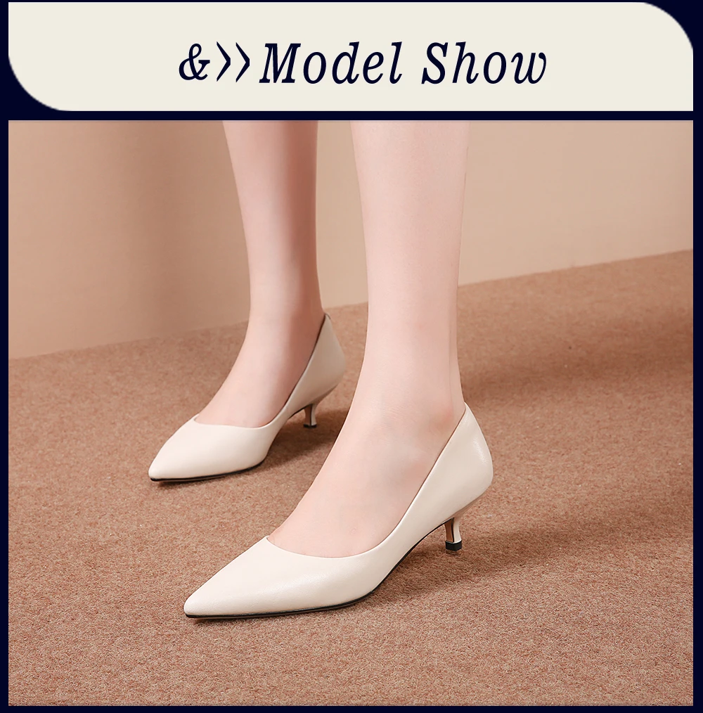 SOPHITINA/стильные женские туфли-лодочки из натуральной кожи на тонком каблуке пикантные туфли на среднем каблуке с острым носком повседневные однотонные женские туфли-лодочки без застежки SO213
