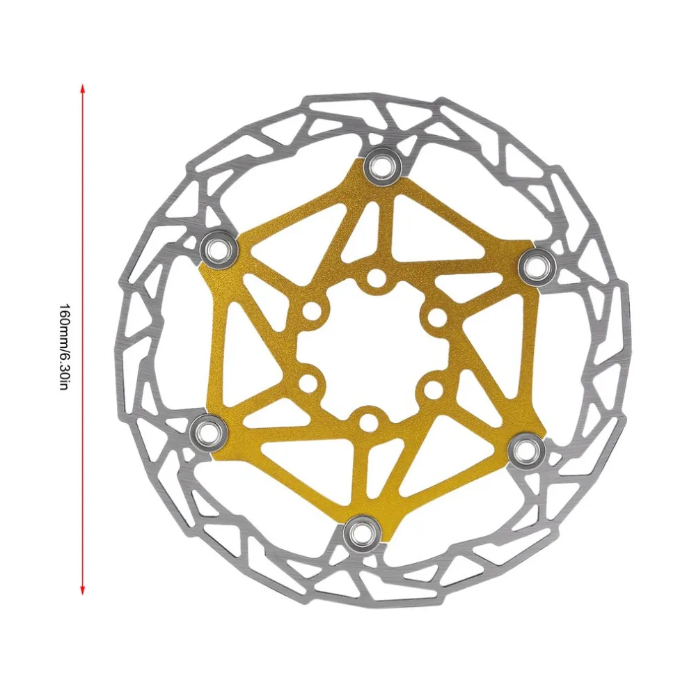 Deckas 160 мм горный велосипед MTB DH тормозной поплавок велосипедный тормоз диск 160 мм колодка для гидравлического тормоза 6 болтов Роторов запчасти велосипедные аксессуары