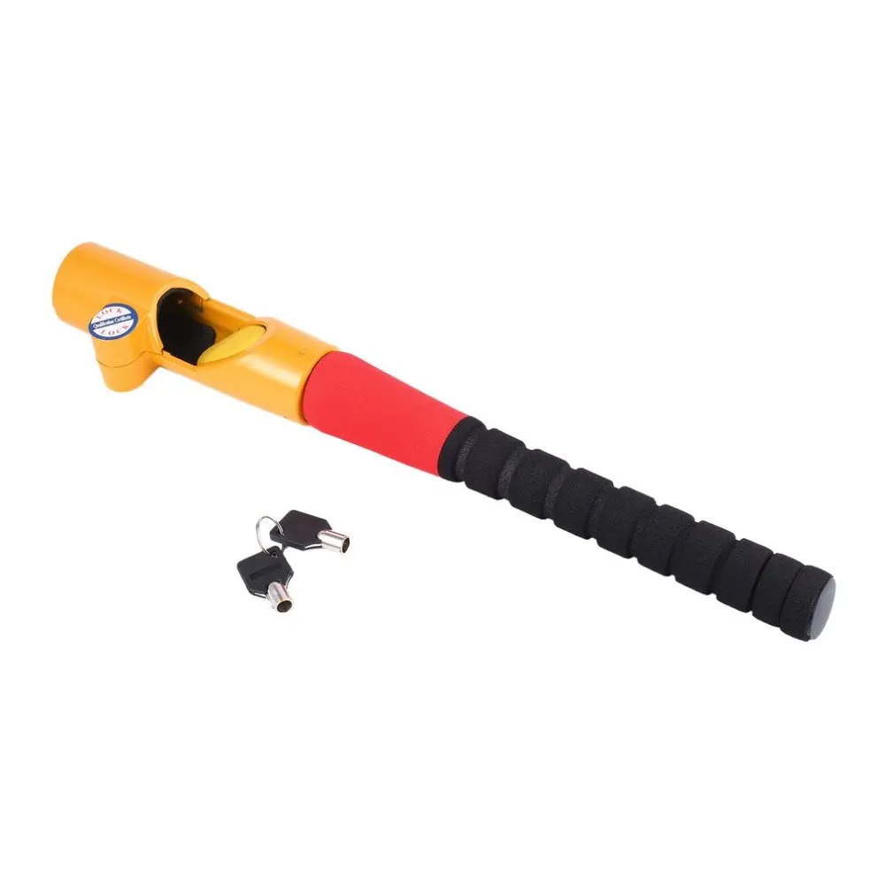 

Universal Vehicle AuCar Truck Van SUV Baseball Style Steering Wheel Lock With 2 Keys Car Anti-theft Lock Security Guard Tool