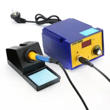 938 светодиодный цифровой дисплей Leadfree паяльная станция 70 Вт Электрический паяльник постоянная температура Антистатическая пайка