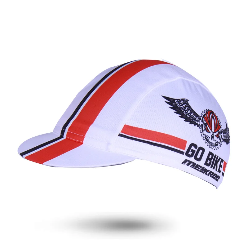 White Cycling Sport Cap Windproof Anti sweat Breathable Caps Bicycle