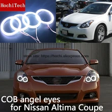 Высокое качество COB Led Light Белый Halo Cob Led angel eyes кольцо без ошибок для Nissan Altima Coupe 2010 2011 2012 2013