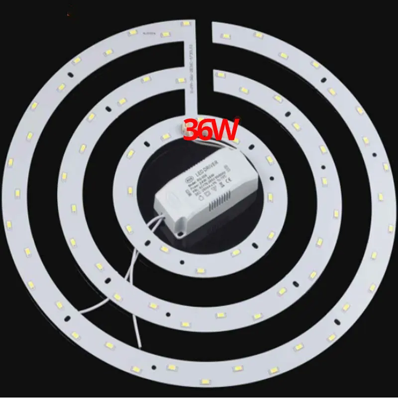 

DIY LED Ceiling Lamp ring light source board 24W 36W LED PANEL Light warm cold white Retrofit light board LED Round lamp