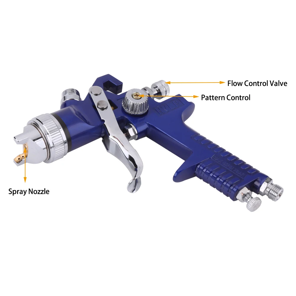 1,4 мм сопло 600CC автомобильный гравитационный корм HVLP воздушный Краскораспылитель для ухода за краской набор инструментов для обслуживания автомобиля