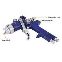 1,4 мм сопло 600CC автомобильный гравитационный корм HVLP воздушный Краскораспылитель для ухода за краской набор инструментов для обслуживания автомобиля