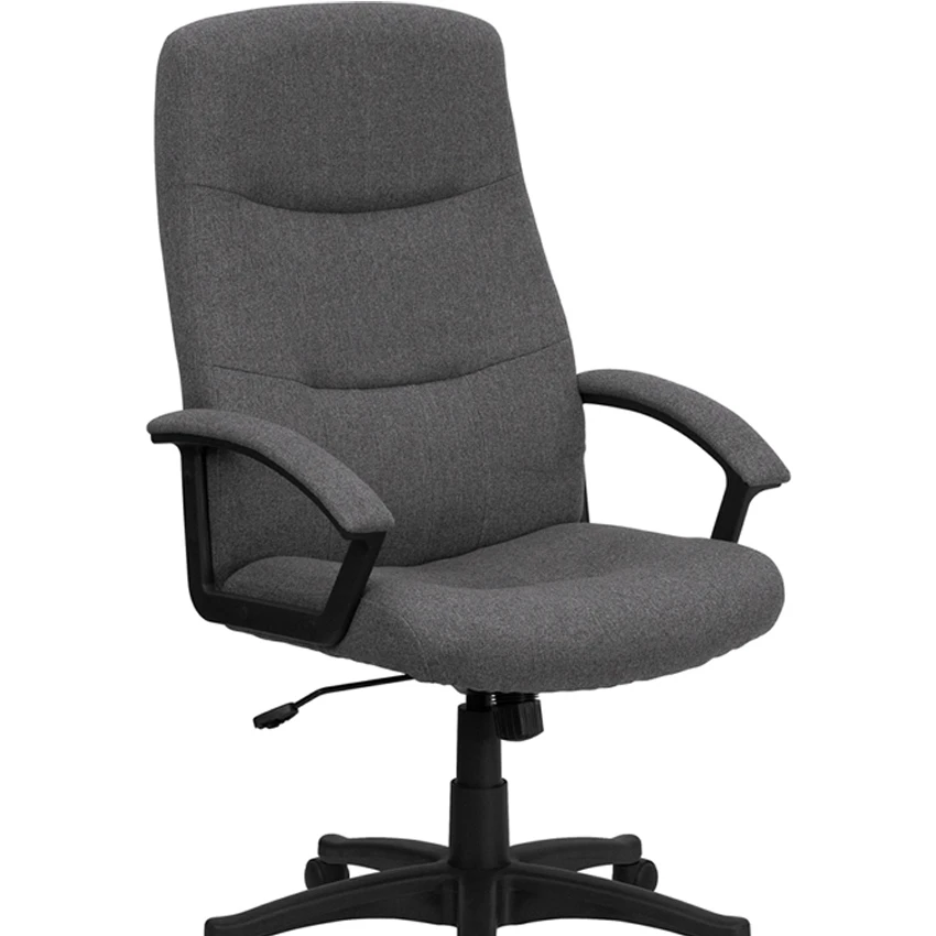 Flash Furniture High Back Gray Fabric Executive Swivel Office Chair [863-BT-134A-GY-GG]