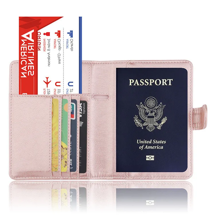 Кожаная обложка для паспорта, держатель ID, визитной карточки, дорожный кредитный кошелек для женщин, кошелек, Обложка, Чехол Для водительских прав, тонкая сумка