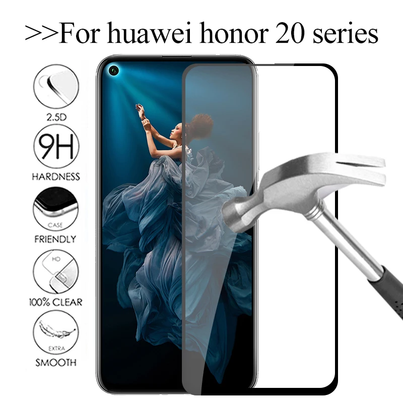 Защитное стекло для huawei honor 20 протектор экрана pro закаленное honr lite пленка |