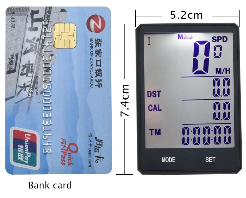 Велосипедный компьютер беспроводной Велосипедный компьютер велосипедный Спидометр Компьютер велосипедный Одометр Водонепроницаемый ZMB03