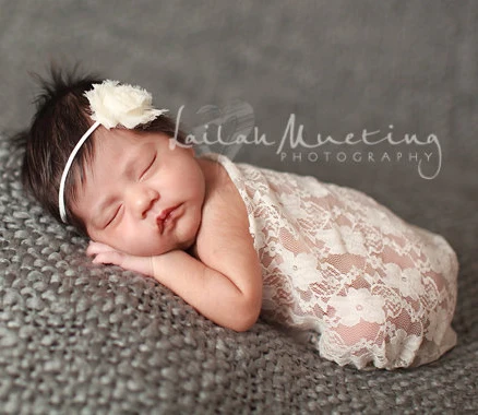 Newborn photography props wrap swaddle baby girl lace wrap with stretch infantil blanket baby shower swaddlings Newborn photography props wrap swaddle baby girl lace wrap with stretch infantil blanket baby shower swaddlings