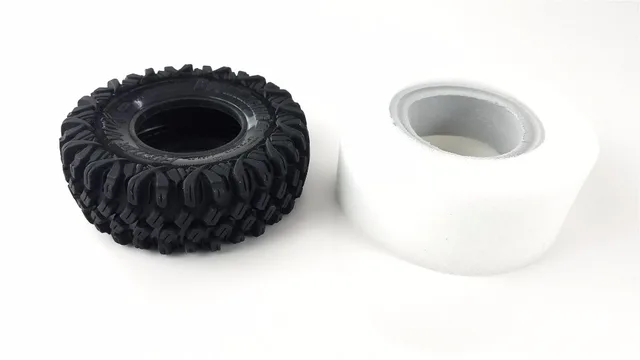 Special Price 2PCS Super Grip RC CRAWLER CAR 106/113/120  RC Thick Wheel Tires FOR 1:8 SCALE Axial SCX10 RC4WD D90 For 3.2 Inch Cutting Tire