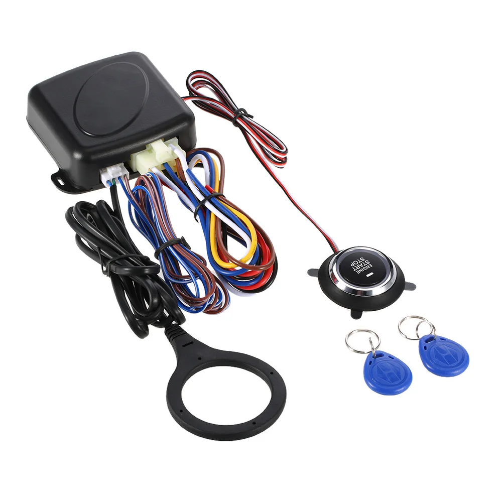 Best Seller Auto Car Alarm Engine Starline Push Button Start Stop RFID