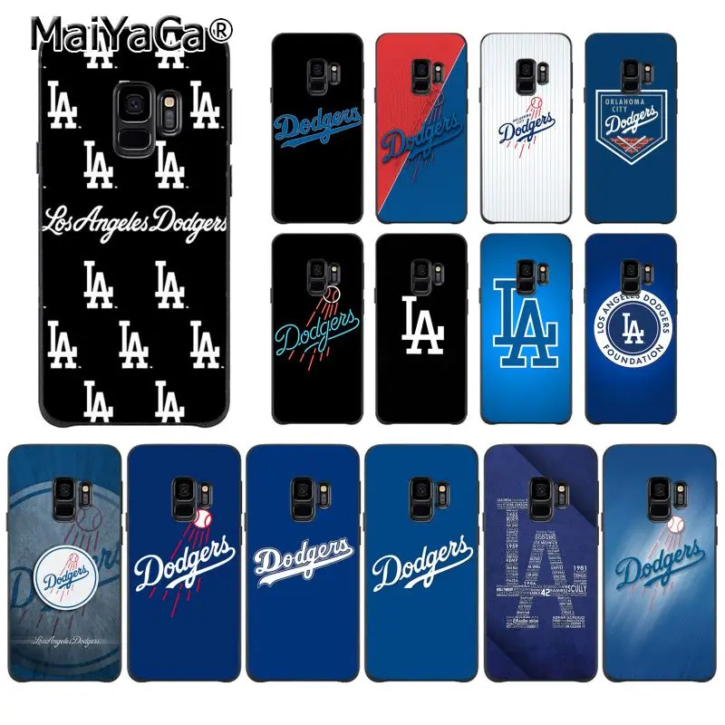 

MaiYaCa Los Angeles Dodgers Customer High Quality Phone Case for Samsung S9 S9 plus S5 S6 S6edge S6plus S7 S7edge S8 S8plus