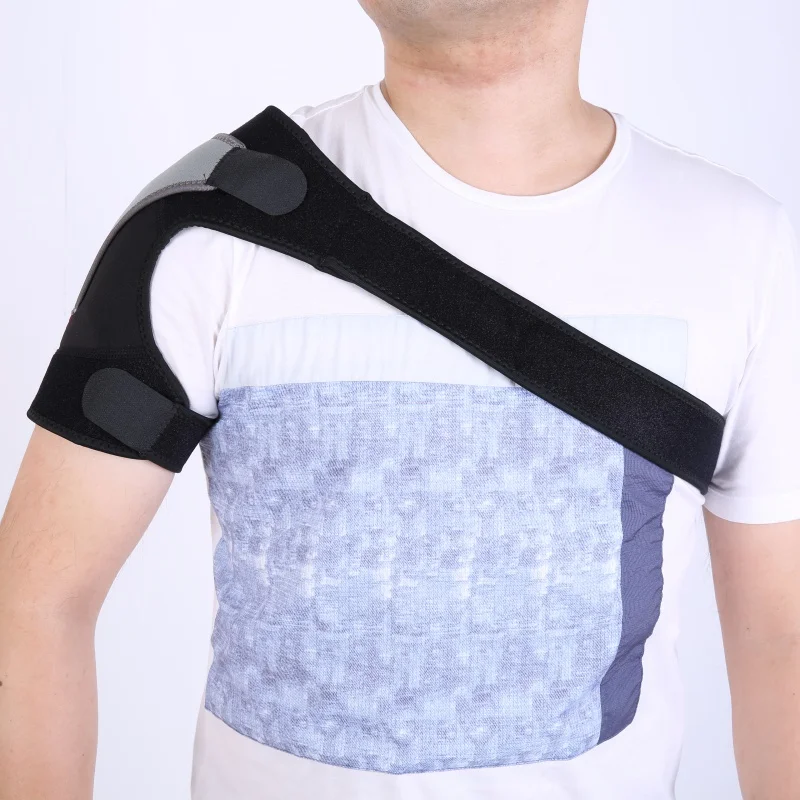 AOLIKES Sports Elastic Aids Brace Dislocation Pain Injury Arthritis Shoulder Support Strap Belt