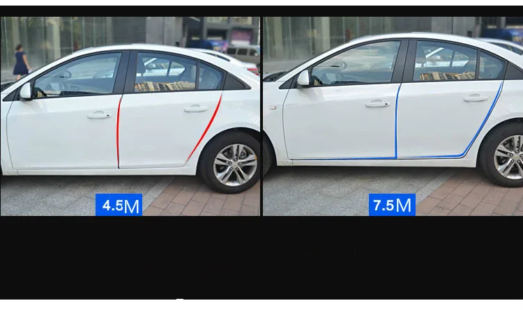 Car Door Protector Rubber Sealing Strip Anti Wear Rubber Strip Car Styling Suitable For Audi BMW VW Many Cars  Auto Car-styling (10)