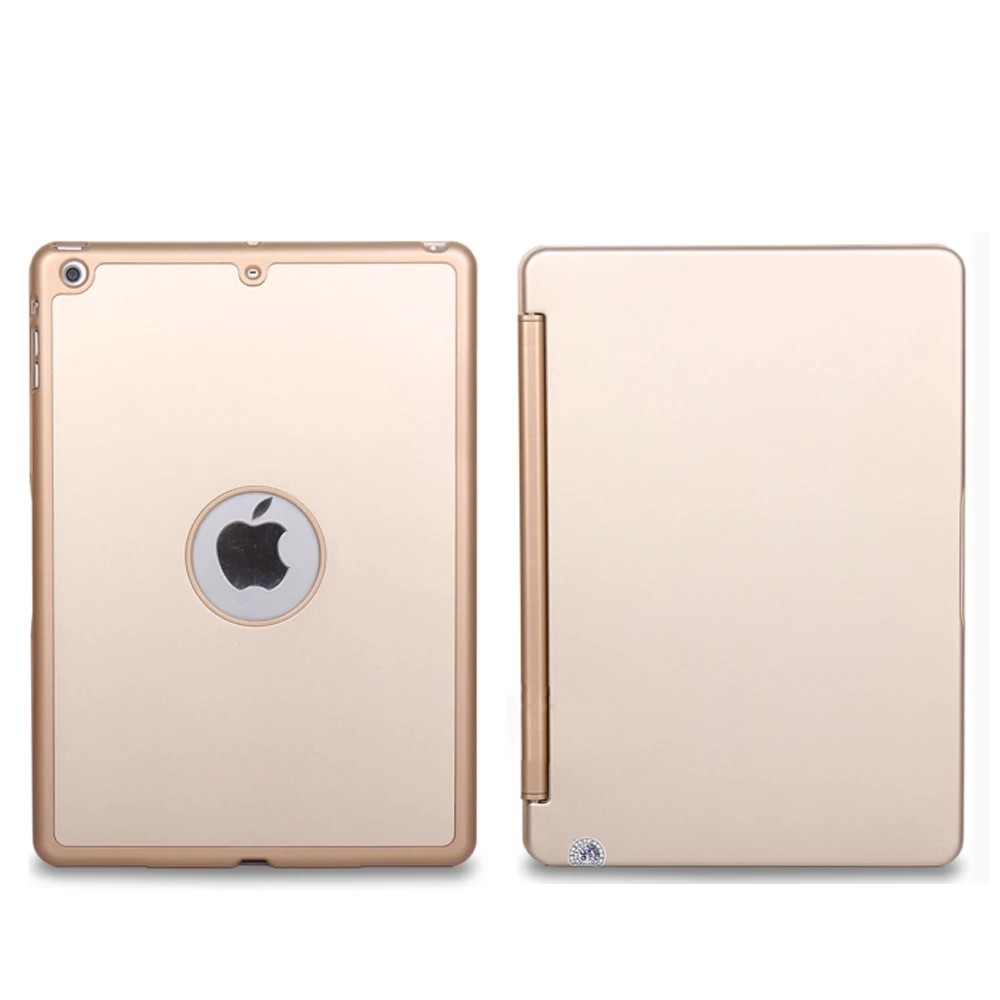 7 красочных алюминиевых беспроводных Bluetooth клавиатура чехол для Apple iPad 9 2017/2018 5 го 6