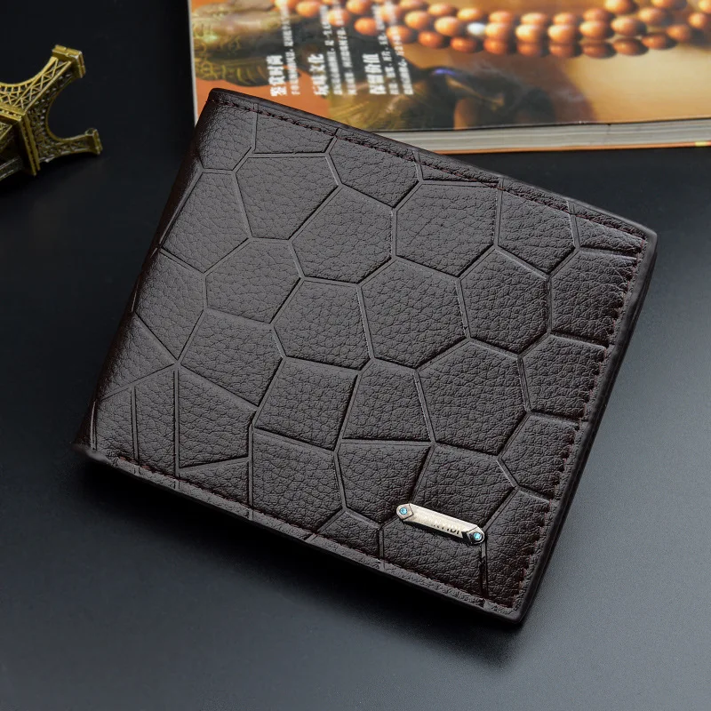 Vintage Men Wallet Short Brand Luxury Slim Male Purses Money Clip Credit Card Dollar Price Stone pattern Wholesale wallets 279 Vintage Men Wallet Short Brand Luxury Slim Male Purses Money Clip Credit Card Dollar Price Stone pattern Wholesale wallets 279