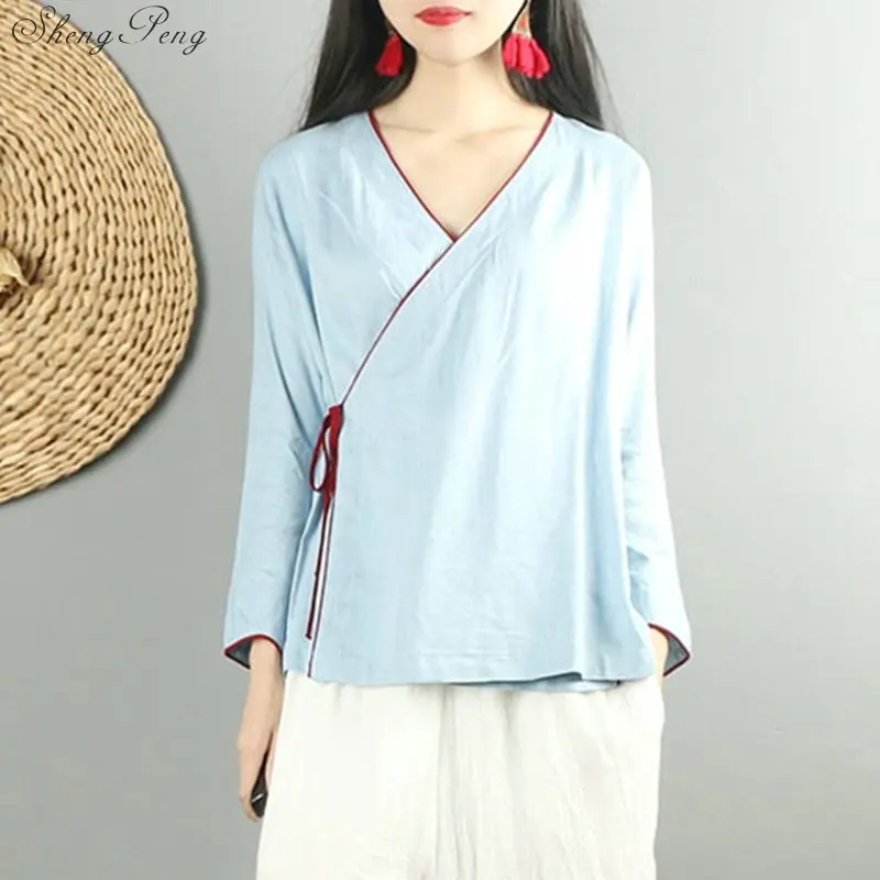 Traditional chinese clothing for women cheongsam top womens tops and blouses elegant ladies retro style tops G164