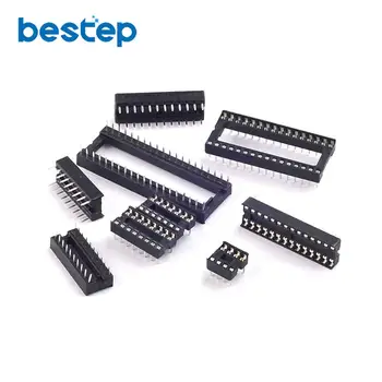 

45pcs Assorted DIP IC Sockets 8,14,16,18,20,24,28,32,40 each 5pcs