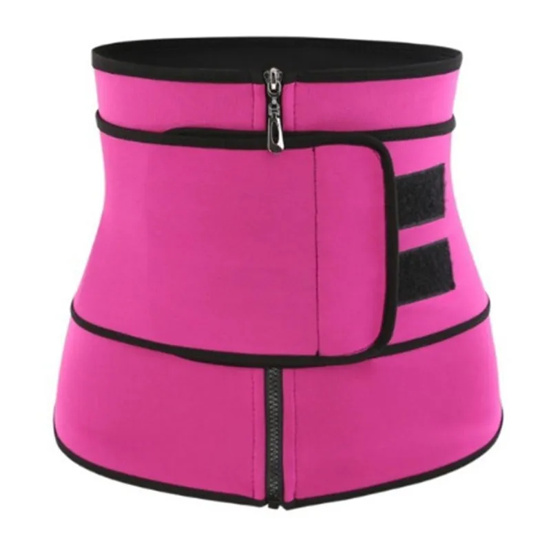 zip and velcro waist trainer