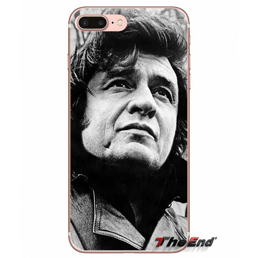 Чехол для Sony Xperia Z Z1 Z2 Z3 Z5 compact M2 M4 M5 E3 T3 XA Aqua LG G4 G5 G3 G2 Mini johny Cash The Finger Singer