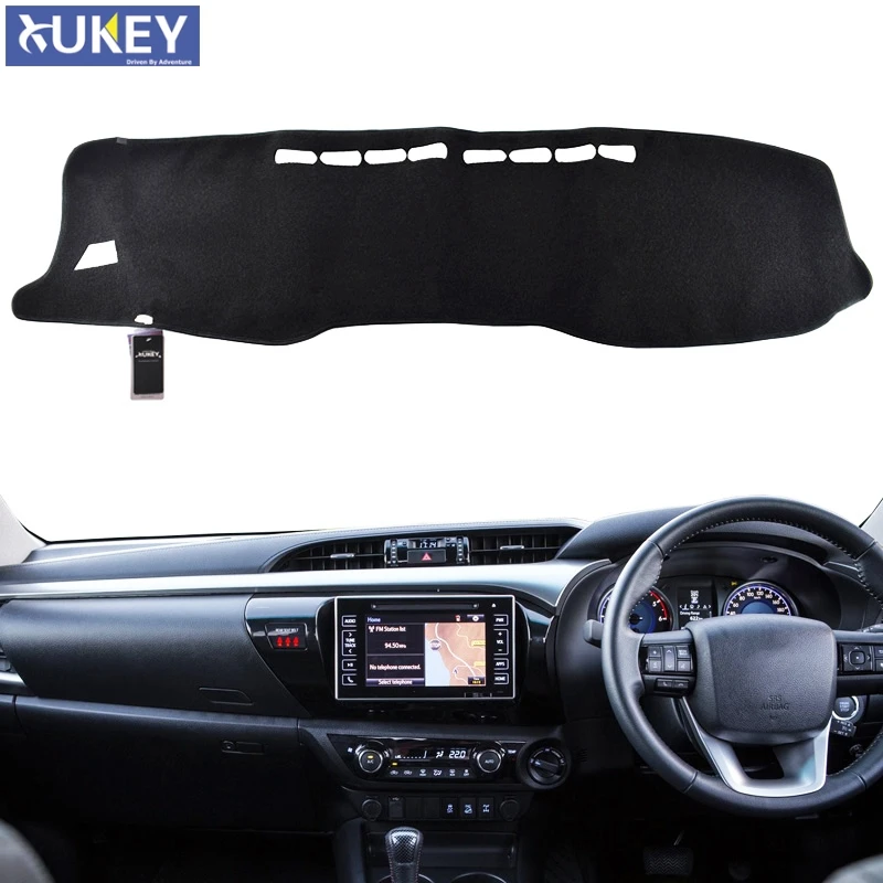 

Dashboard Cover Dashmat Dash Mat Sun Shade Dash Board Cover Carpet For Toyota Hilux SR5 SR Workmate 2016 2017 2018