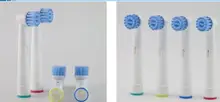 New 20pcs/5packs Electric Toothbrush Heads Brush Heads Replacement for Oral Hygiene B Sensitive EBS-17A For Family Health Use