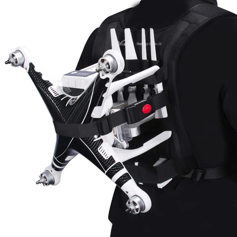 Backpack Bag Carrying Case Shoulder Strap For DJI Phantom 1 2 3 Vision RC Quadcopters Drone( Suitable For Short Journey)