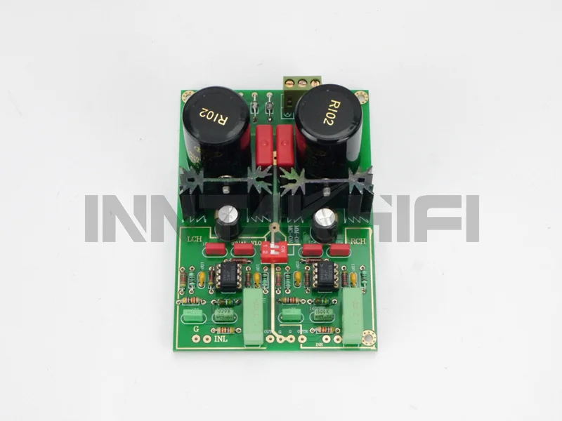 1 шт. в сборе Германия двойная цепь мм/MC Phono Stage HIFI Плата усилителя|Усилители