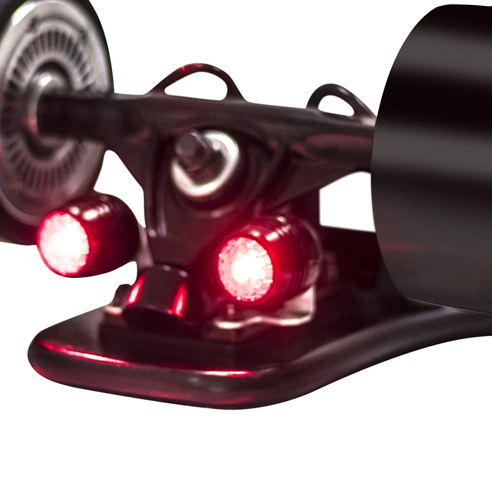 Koowheel, 4 шт., светодиодный фонарь для скейтборда, ночное Предупреждение, защитные огни для 4 колес, скейтборд, Лонгборд, скейтборд, аксессуары