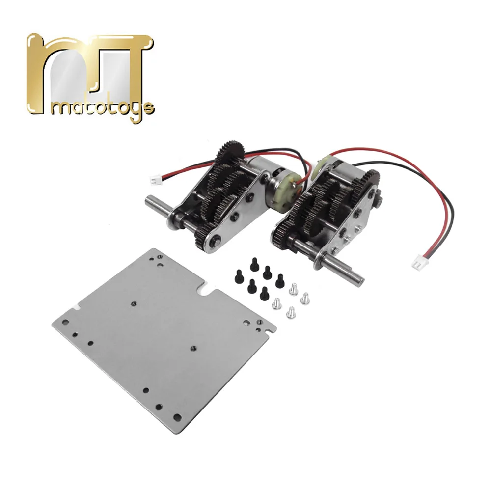 

MATO 5:1 Steel Gearbox With Steel Shell For MATO 1/16 1:16 100% Metal 1226 Stug III Tank