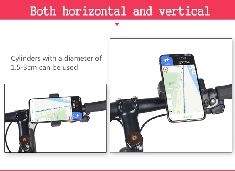 2 в 1 360 градусов вращения держатель для телефона велосипеда Live Stream стойка вещания Велоспорт Мотоцикл крепеж на велосипед навигационный кронштейн