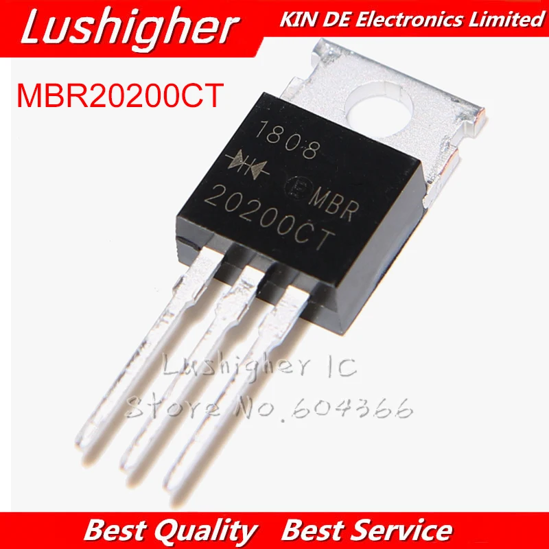 10 шт. MBR20200CT TO220 MBR20200 TO 220 20200CT|Интегральные схемы| |