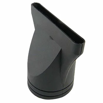 

2PCS 4.2cm/4.5cm Black Flat Mouth Hair Dryer Nozzle Pro High temperature Resistance Hairdressing Salon Blower Set Tool Curl Hair