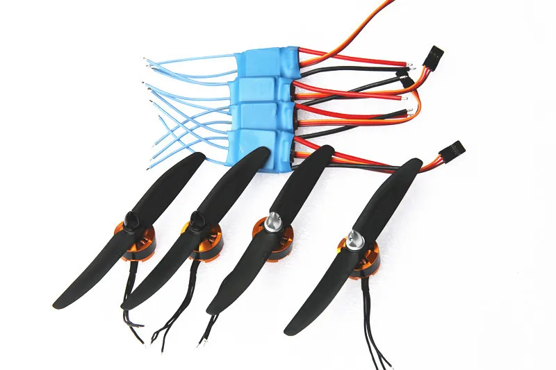 

1806-2280kV Brushless Motor &12A ESC & 5030 CW CCW Propeller Package for Mini Quadcopter Multicopter