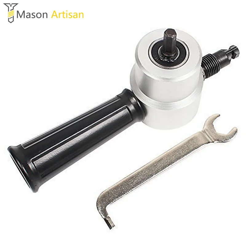 

1Piece Sheet Metal Nibbler Cutter for Electric Drill Metal Plate Cutting Double Head Power Shear Cut Power Tool Accessories