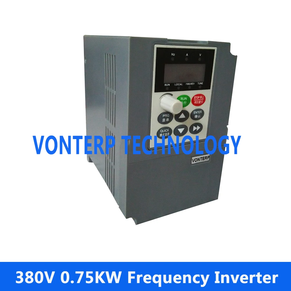 

380vAC 0.75kw Variable Frequency Drive Inverter 380v 3 phase