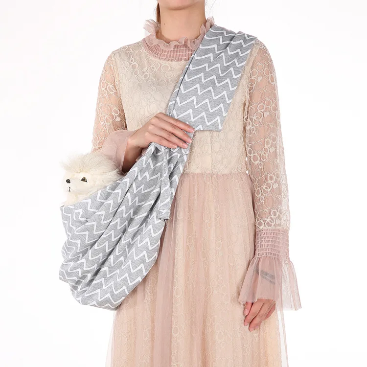 Складная сумка-седло со спинкой на одно плечо для домашних собак и дышащая переносная сумка для домашних животных