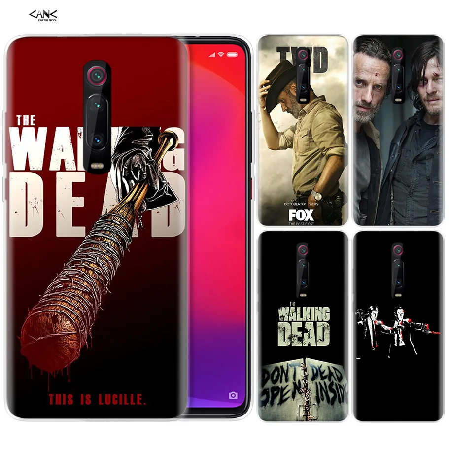 

Silicone Case for Xiaomi Redmi K20 Pro K20Pro Note 5 6 7 7A 6A Mi A2 A1 8 Lite 9 S2 Pocophone F1 The Walking Dead