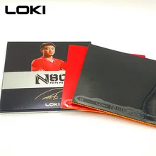 LOKI N80 желтая губка высокой плотности для настольного тенниса резиновые пипы в высокой липкой сильной спиннинговой резины для пинг-понга для петли и контроля