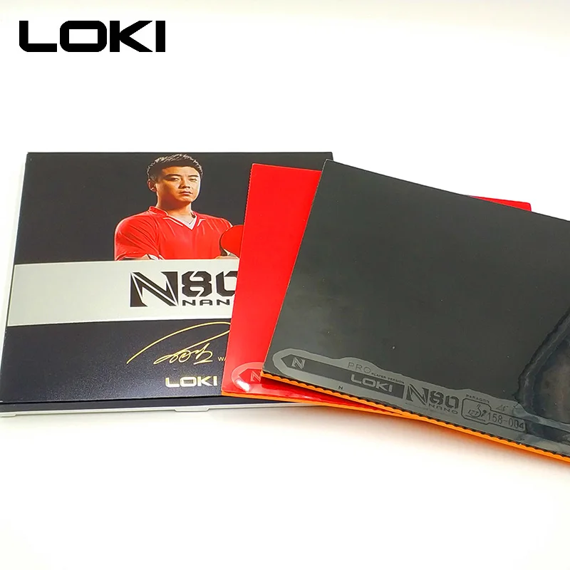 وكي N80 عالية الكثافة الأصفر الإسفنج تنس طاولة المطاط النقاط في عالية لزجة قوي تدور بينغ بونغ المطاط ل حلقة و التحكم