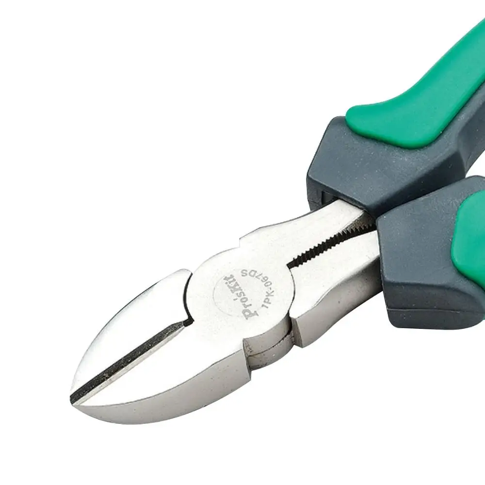 1PK-067DS Pro'sKit Double Color Diagonal Pliers Wire Cutters Cutting Pliers Wire Cable Cutting Electrician Pliers Wire Nipper 1PK-067DS Pro'sKit Double Color Diagonal Pliers Wire Cutters Cutting Pliers Wire Cable Cutting Electrician Pliers Wire Nipper
