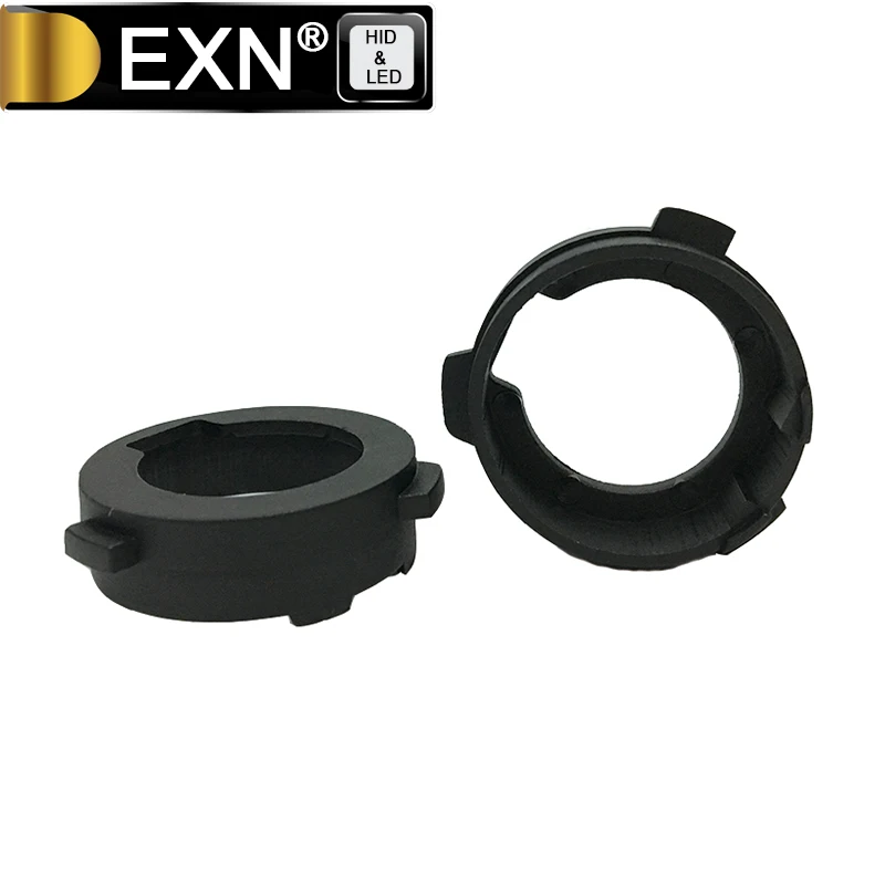 2PCS LED Headlight Adapter H7 LED Headliht Bulb Adapter Base Retainer