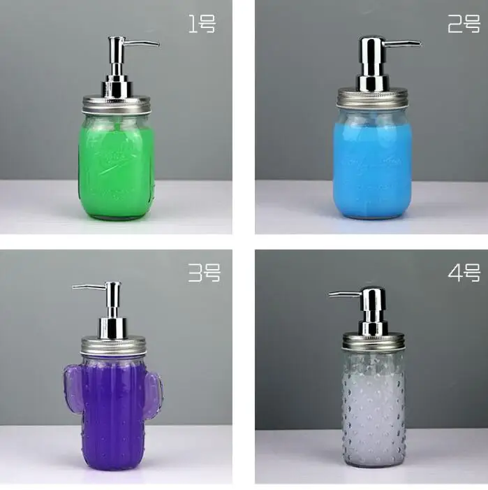 Дезинфицирующее средство для рук стеклянная бутылка милый креативный Сделай Сам эмульсия бутылка для ванн туалетное мыло пресс тип Q23