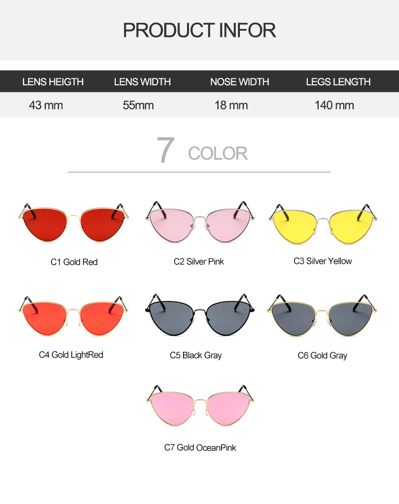 2018 News Cat Eye Sunglasses (25)