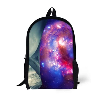 

Customized 2018 New Design School Bags with Star Starry Sky Printing for Boys School Bookbag Beginner Student Backpack Children